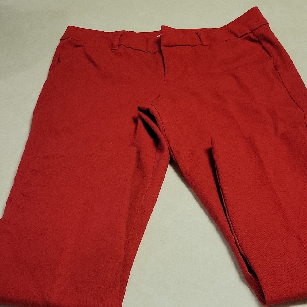 Old Navy Bold Red Women's Chinos